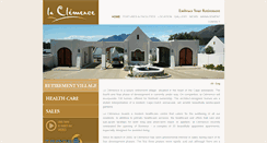 Desktop Screenshot of laclemence.co.za